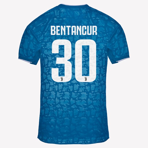 Camiseta Juventus NO.30 Bentancur Replica Tercera Ropa 2019/20 Azul